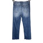 Insane Gene Wide Leg Distressed Flare Raw Hem High Rise Jeans Sz 13/30 Blue Photo 1