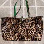 Antonio Melani leopard + green  purse with wallet Photo 0