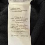 J.Crew Black Short Sleeve Polo Shirt Keyhole Button Knit Womens XS minimalist Photo 8