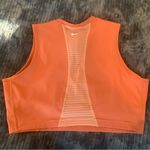 Nike NWT Training Dri-Fit Tight Fit 1/2 Zip Workout Sports Sport Bra Top XL Photo 4