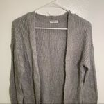 Jacqueline de Yong Long Sleeve Cardigan Gray Photo 2