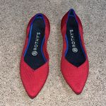 Rothy's Rothy’s The Point‎ Pointed Toe Knit Flat Red 8 Photo 1