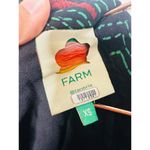 Farm Rio Black Amazonia High Neck Jungle Theme Ruffle Tiers Maxi Dress Size XS Photo 7