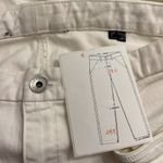 Theyskens Theory White Posy Crop Cuff Skinny Jean Women's Size 30 Photo 5