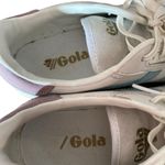 Gola Falcon White Blue Lavender Leather Classic Sneakers size 10 Photo 6