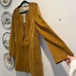 Free People Bradley Faux Suede Mini Dress Tobacco Photo 5