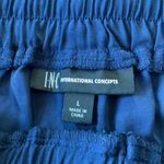 INC International Concepts navy utility jogger pants, cargo pockets. Women’s L Blue Size L Photo 2