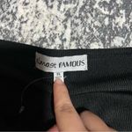 Almost Famous halter front knot side cutout ribbed dress Photo 9