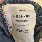 GRLFRND  The Kate Low Rise Slim Crop Jeans Hidden Hills Medium Wash Size 28 NWOT Photo 6