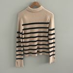 English Factory  Striped‎ Turtleneck Sweater Photo 4
