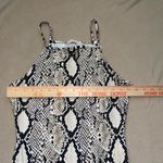 Saints & Heart snakeskin bodysuit tank top size M NWT snake skin Black Size M Photo 2