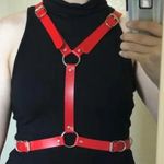 Red Wings O Ring Harness Belt New Photo 6
