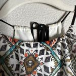 Saylor  Bailey Mini Dress Size Small Aztec Print Tie Waist Mini Sleeveless Boho Photo 6