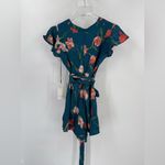 Privacy Please  Goodwin Romper Teal Floral Revolve‎ size xs NWT Photo 4