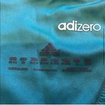 Adidas 🆕  adizero blue neon racerback tank … Photo 3