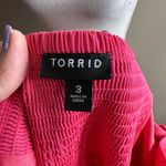 Torrid  Bright Pink spring dress size 3 Photo 9