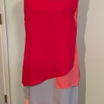 Max and Cleo  Haley Color Block Dress in Burnt Poppy Photo 0