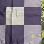 TATCHI SILKY SQUARE SCARF Purple Photo 8