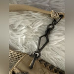 Bottega Veneta Bottega Veneta Fold Over Woven Leather With Python Shoulder Bag Handbag Photo 11