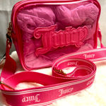 Juicy Couture NEW Clear Pink Camera Crossbody Photo 0