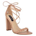 Nine West Monikka Ankle Wrapped Heeled Sandals Photo 0