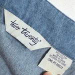 Vintage Two Twenty Cat Embroidered Denim Jumper Dress Blue Size undefined Photo 3