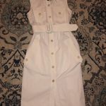 Derek Lam White Button Up Dress Photo 0