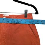 BDG Urban Outfitters High Waisted Cargo Shorts Orange Boho Trendy Fun Size 27 Photo 4