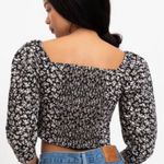 Levi's Yvie Floral Puff Sleeve Statement Blouse Photo 1