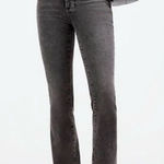 Madewell NWOT  Women's Kick Out Full-Length Jeans Size 27 Black Paynes Wash Photo 0