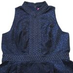 Lilly Pulitzer NWT Franci in True Navy Metallic Lagoon Jacquard Dress 16 Photo 3