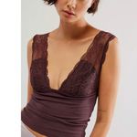 Free People S Intimately Brown Lace Power Play Cami Photo 0