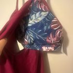 Holipick Elegant Purple Floral Women's Swim One Piece Size L Photo 9