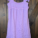 J.Marie Beckley Lavender Embroidery Dress Purple Photo 0