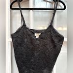Victoria's Secret Vintage Victoria’s Secret Gold Label Black Lace Crop Camisole Lingerie Size M Photo 10