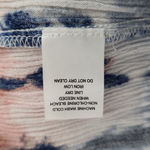  Powder Pink and Blue Smocked Midi Dress Size Small BeBop Boho Dress Photo 5