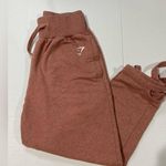 Gymshark  peach pink small bow cuff bottoms capri Photo 0