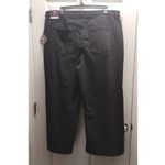 Ava & Viv  NWT Plus Size 24 Black Wide Leg High-Rise Relaxed Fit Stretch Jeans Photo 1