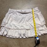 Athleta skirt Good Match Skort Tan & White stripes Size Small Photo 3