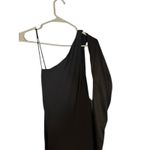 Topshop  Black One Arm Ruched Formal Dressy Maxi Dress Women Sz 8 Photo 11