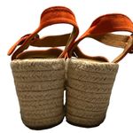 Universal Threads - Orange Espadrille Wedge Size 6 Photo 4