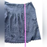 Loft Gray and Navy Skirt Set Photo 4