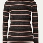 Ulla Johnson stripe metallic turtleneck Photo 4