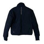 Lululemon Forever Warm Reversible Quilted Zip Jacket Womens 6 Black 100% Cotton Photo 8