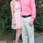 Chelsea and Violet White halter floral dress Photo 6