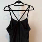 Pact Organic Cotton Midi Dress Black Sleeveless Strappy XL Photo 6