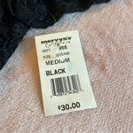 Biyaycda vintage dead stock black lace short sleeve top lined career size M Size M Photo 5