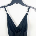 Finders Keepers   Black V-Neck Belted Waist Spaghetti Straps Jumpsuit Small Photo 6