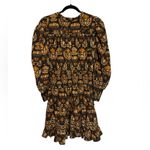 Love The Label Eleanor Mini Dress in Dahlia Black Print Photo 2