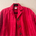 CAbi  Womens XS Pink Corduroy Slightly Cropped Jacket Cheeky Topper #106 Photo 13